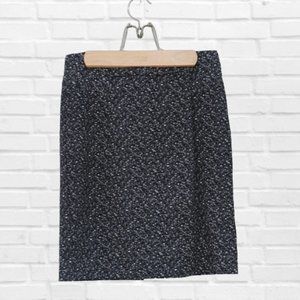 2/$25 Black Spotted Pencil Skirt Michael Kors